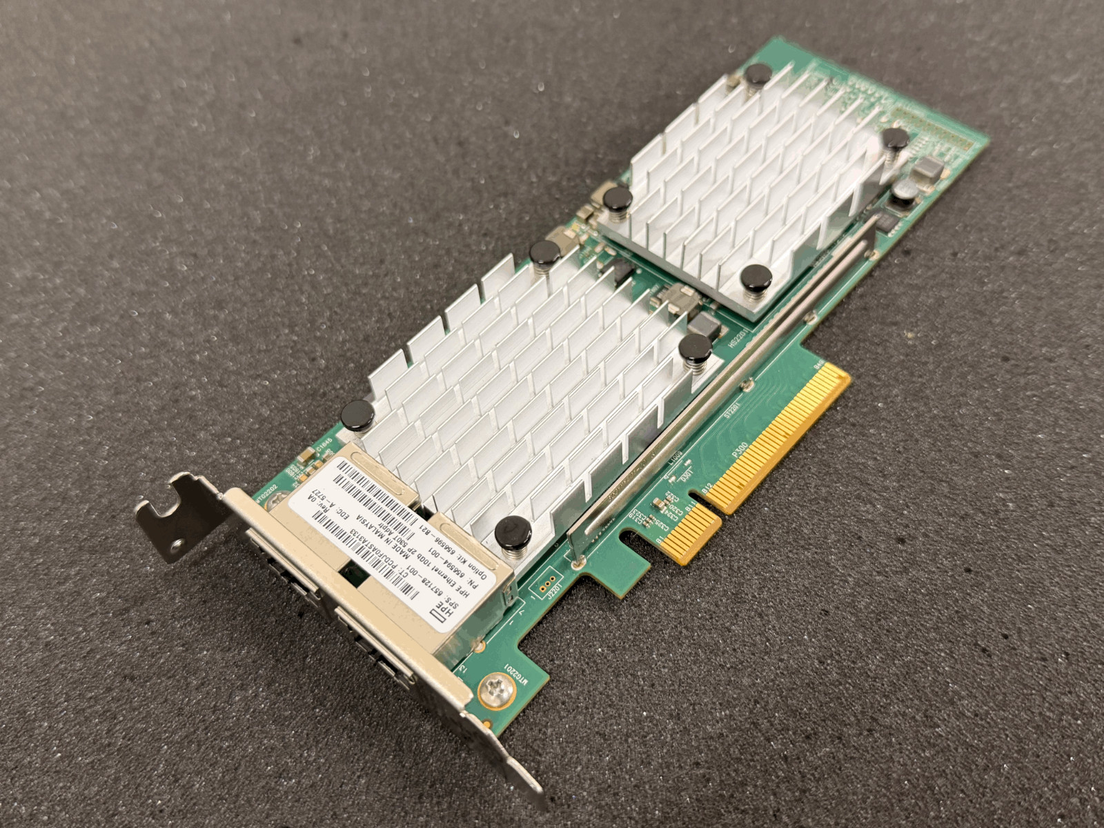 HPE Ethernet 10Gb 2-port 530T PCI-e Adapter 657128-001 656596-B21 (Low Profile)