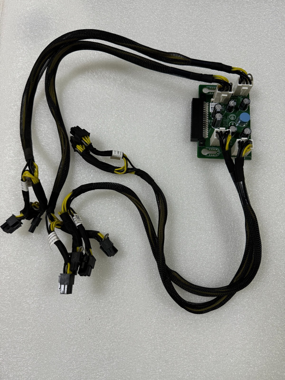 Used genuine Dell  T630 T640 GPU PSU Expansion Board X7C1K + 4x Cables DRXPD.