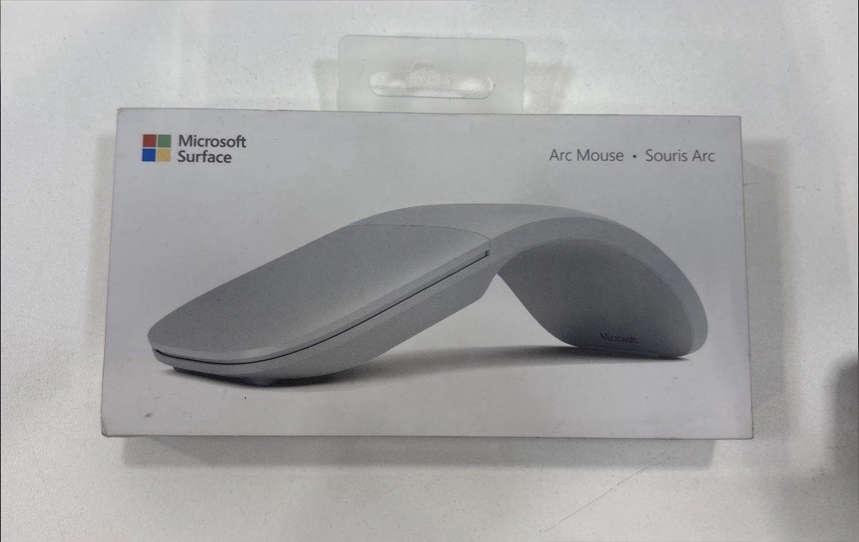 Microsoft Surface Arc Mouse 1791 Silver Bluetooth NEW IN BOX