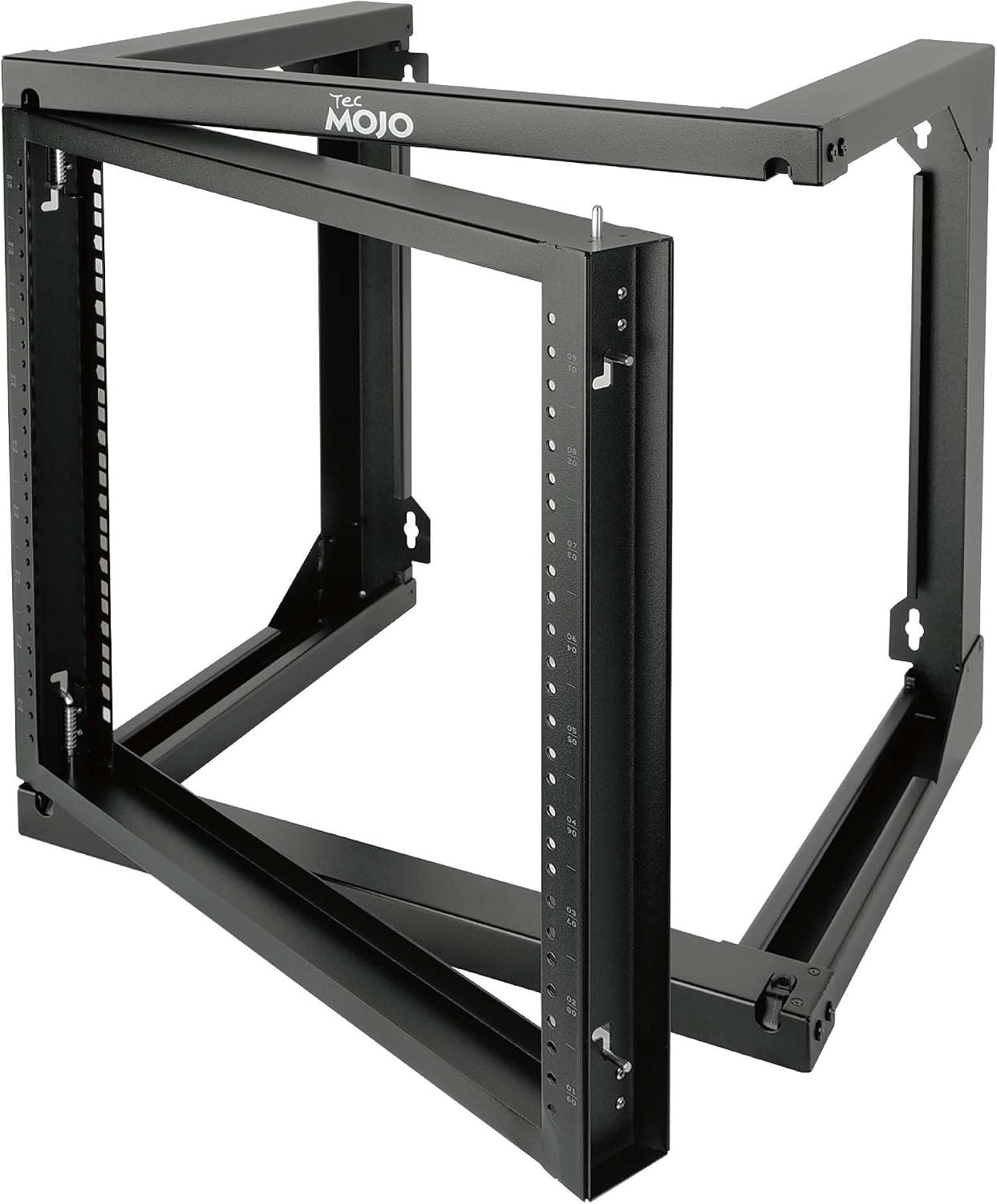 9U Wall Mount Server Rack 18In Deep 19In Network Rack Swing Gate Tecmojo