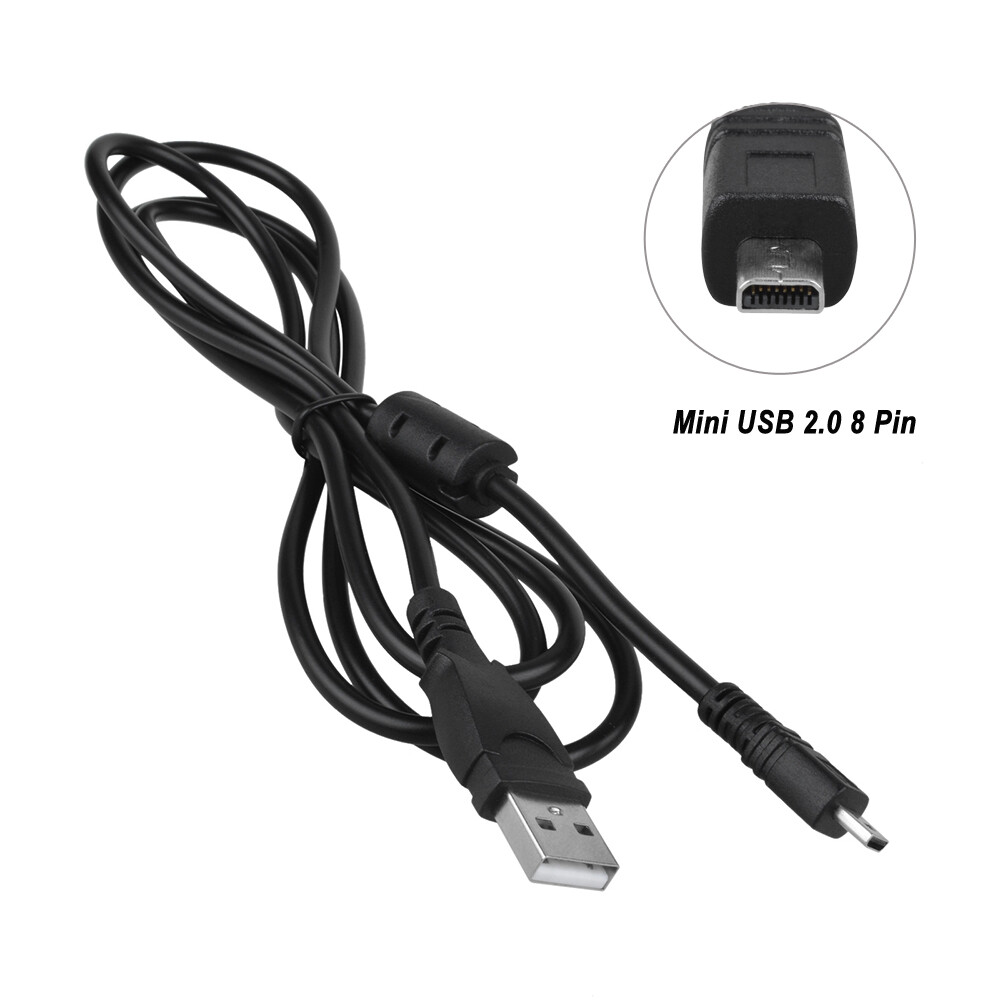 3ft USB DC Battery Charger Data SYNC Cable Cord For Nikon Coolpix P510 camera