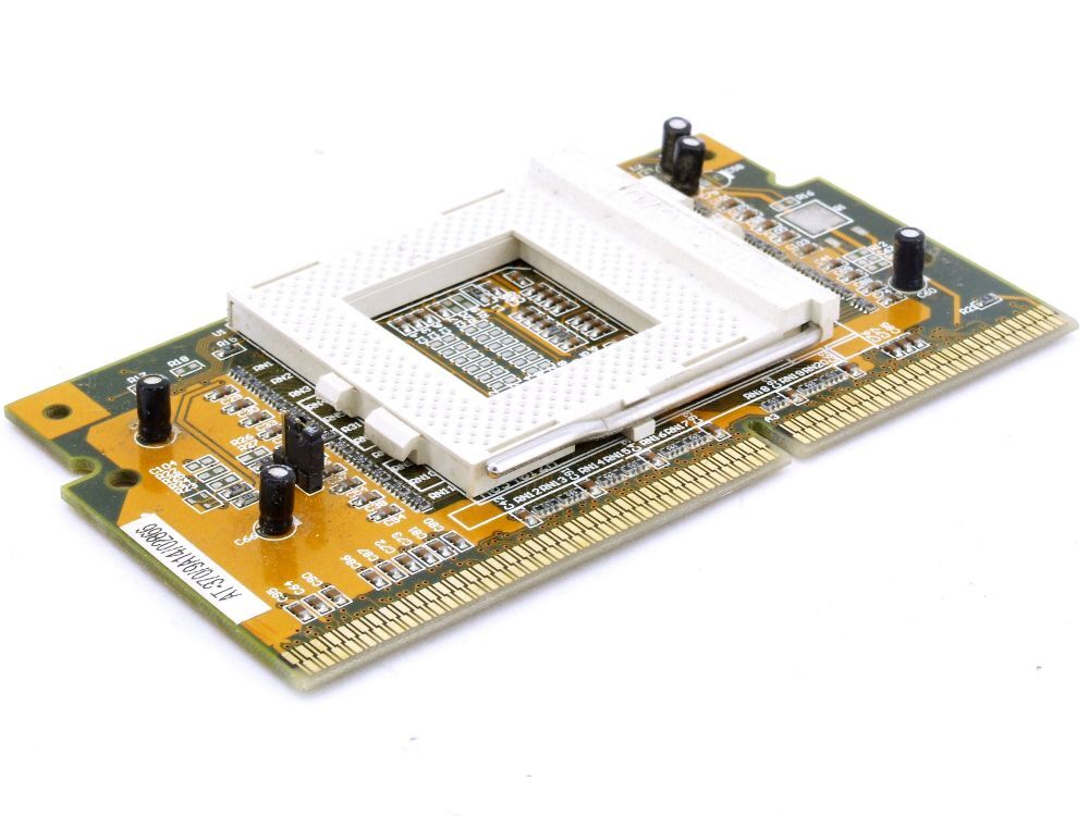 Intel A-370 Socket PGA370 Slot1 Converter CPU Card AT-370 Board 9A14 02866 Module
