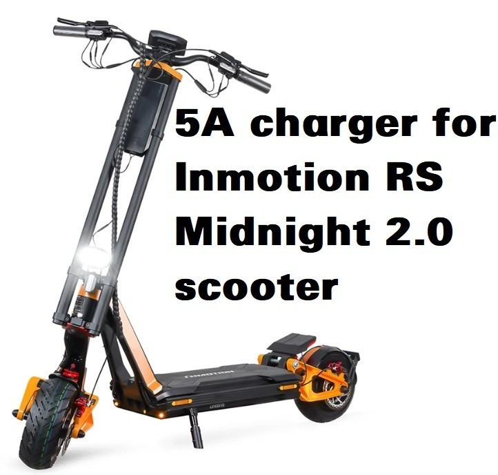 🔥 5A power supply charger for Inmotion 72v RS Midnight 2.0
