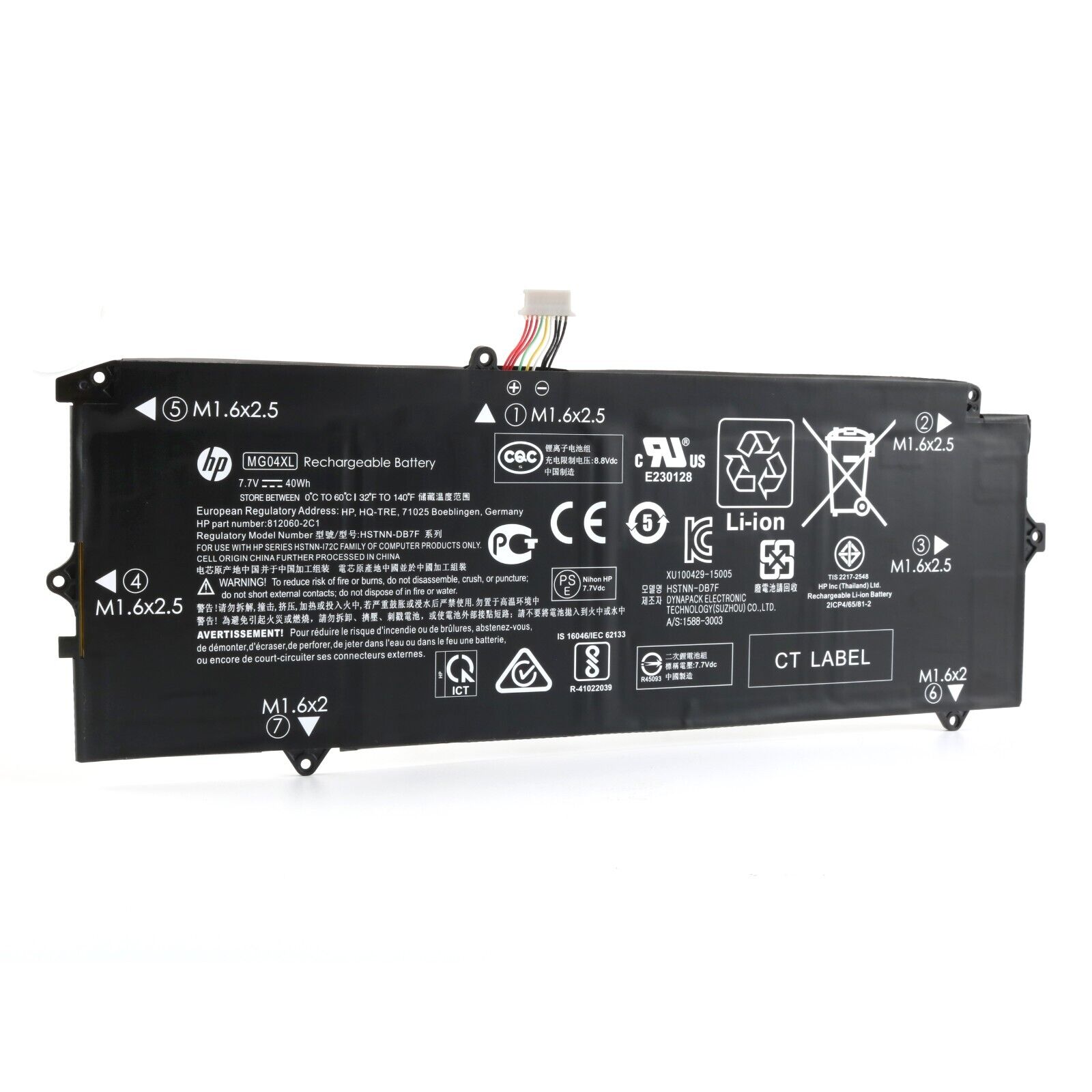 Genuine MG04XL Battery for HP Elite X2 1012 G1 Series MG04  812060-2C 812205-001