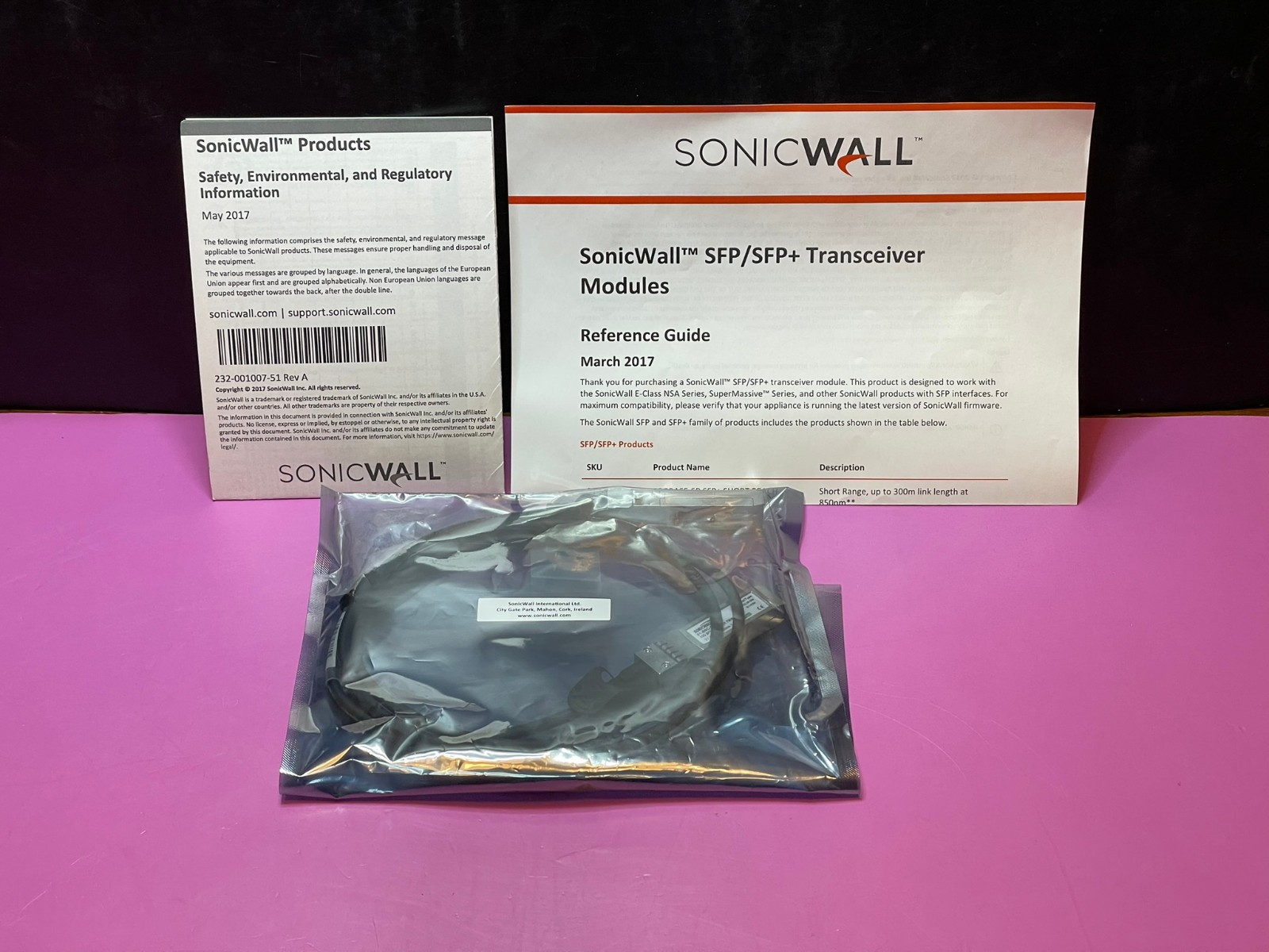 Genuine SonicWall 01-SSC-9787 10G SFP+ DAC Cable 1M Twinax OEM Direct Attach