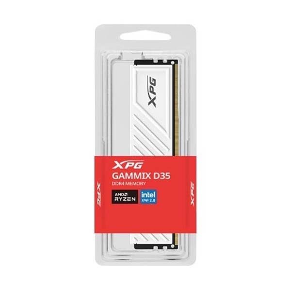 ADATA XPG D35 Gammix 8GB 3200MHz DDR4 AX4U320016G16A-SWHD35-White-Desktop Memory