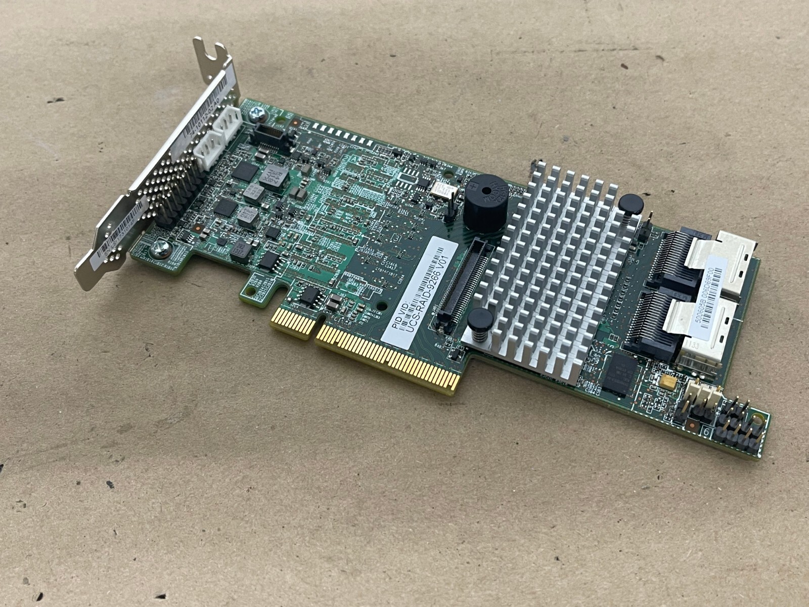 Cisco 74-10112-02 A0 Dual SAS PCIE UCS-RAID-9266 V01