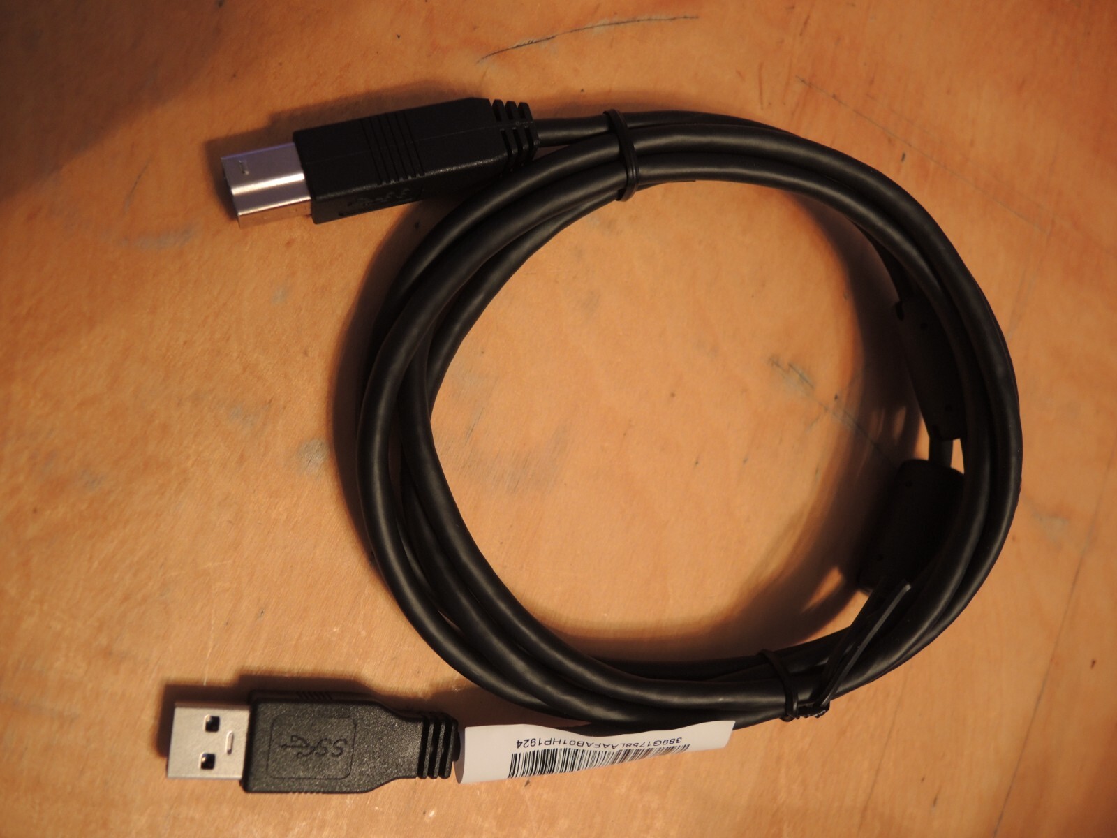 6ft OEM HOTRON USB3.0 A/B  Computer Cable E246588 20276 AWM I/II 30V  80C