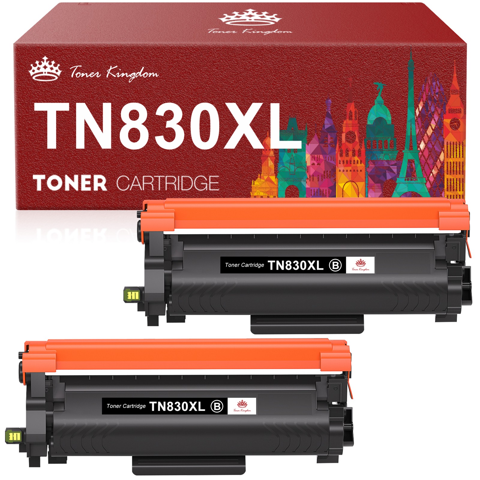 TN830XL Toner Cartridges for Brother DCP-L2640DW MFC-L2760DW HL-L2420 lot 1-10PK