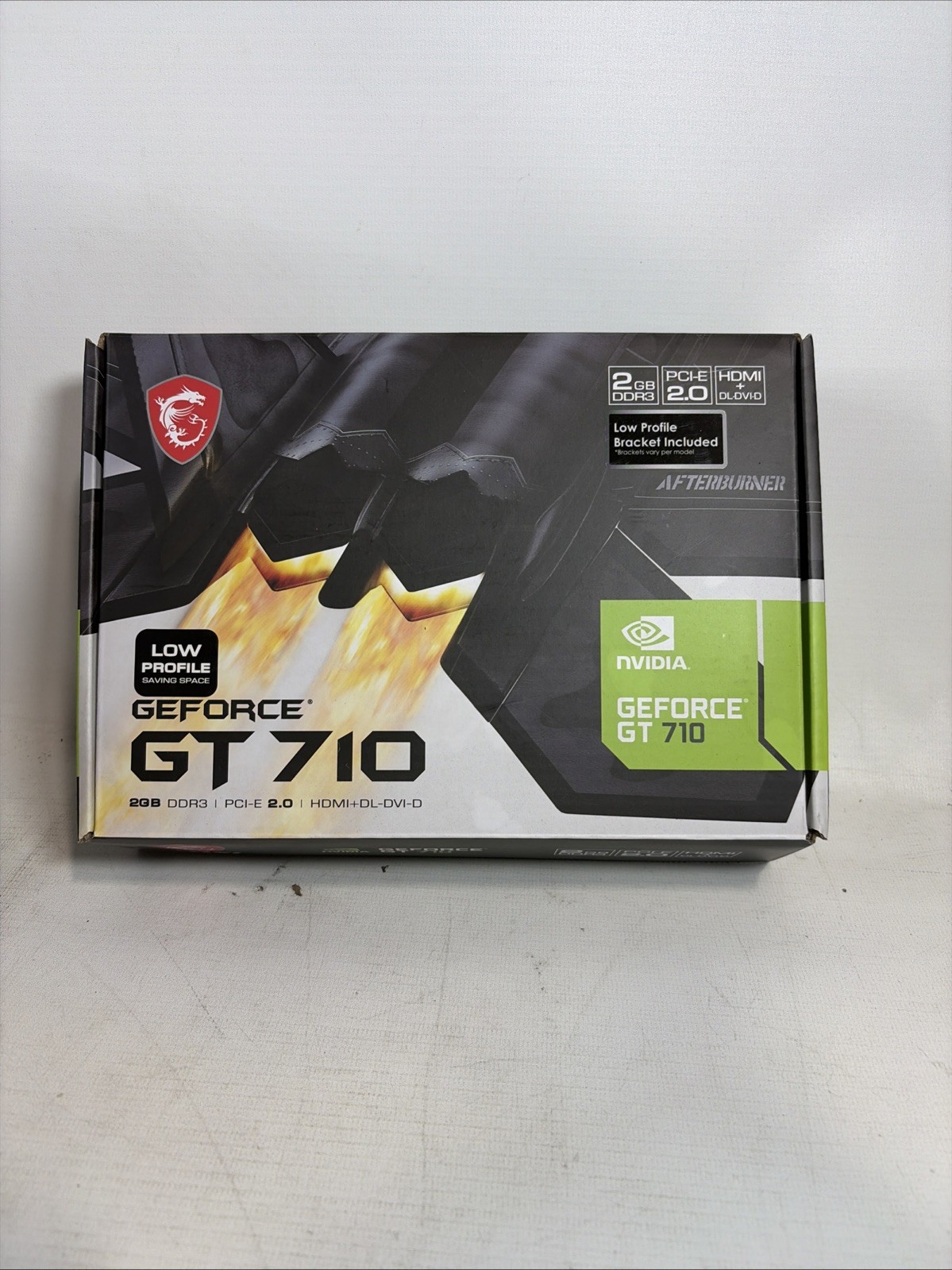 BRAND NEW MSI GeForce GT 710 2GB DDR3 Graphics Card