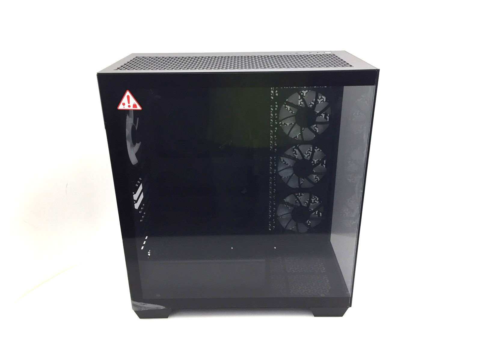 CORSAIR 3500X ARGB Mid-Tower Case w/ 4 RGB FANS only - Black