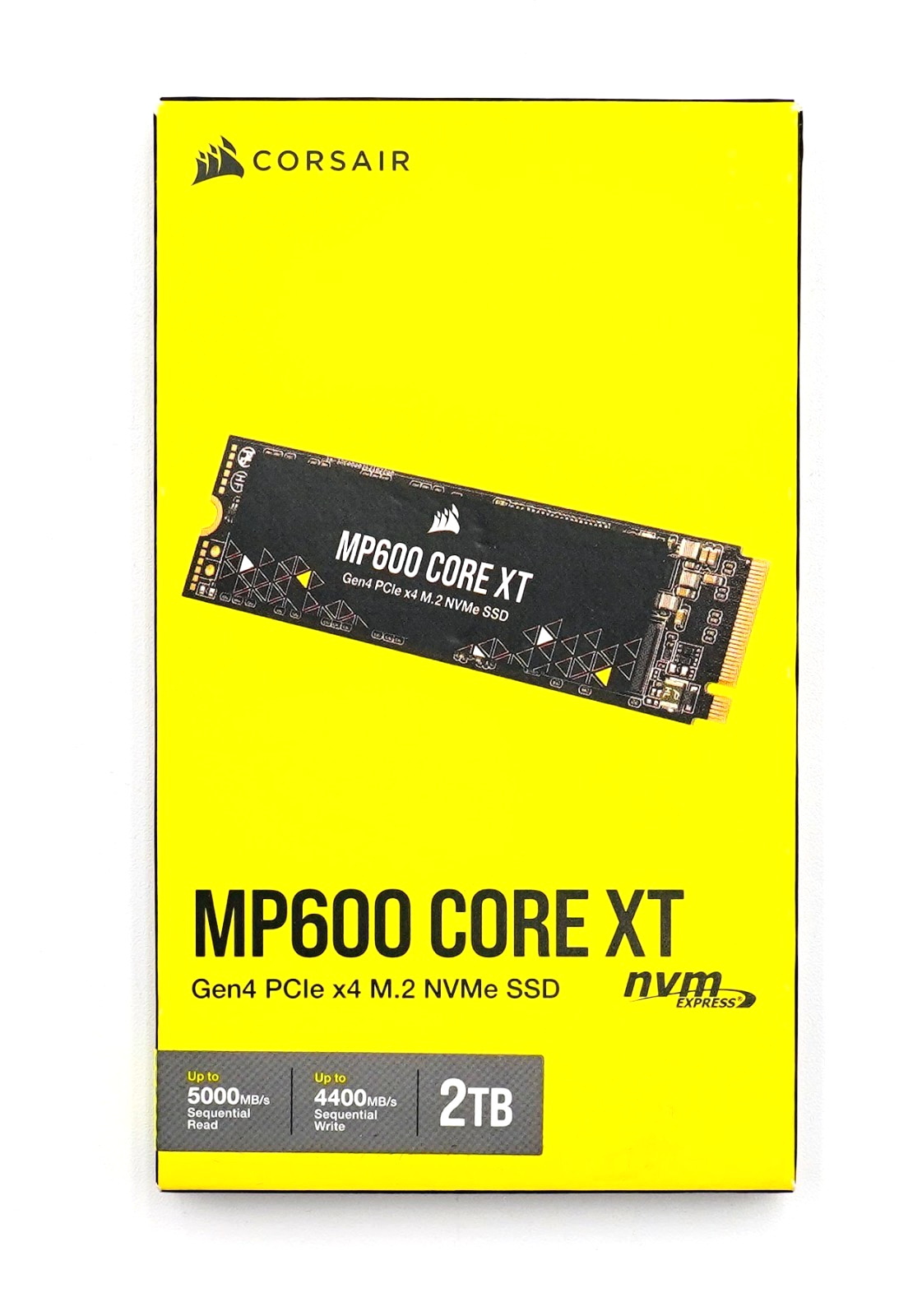Corsair 2TB MP600 CORE XT PCIe Gen4 x4 NVMe M.2 2280 SSD - CSSD-F2000GBMP600CXT