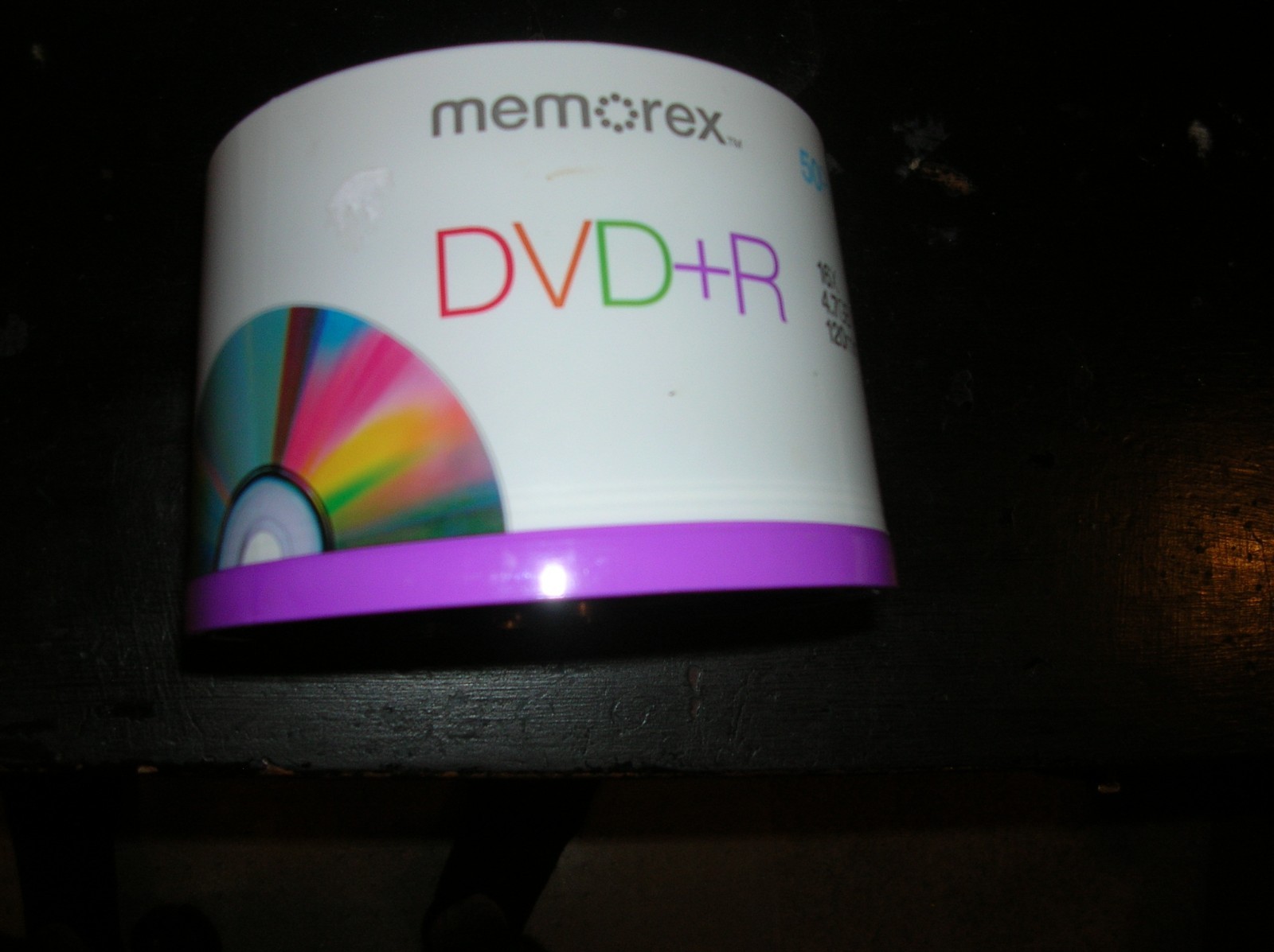 MEMOREX DVD+R 50 PAQ Pack Spindle 16X 4.7GB 120 min Plus Sealed Recordable NEW