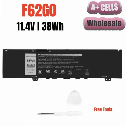LOT Battery F62G0 for Dell Inspiron 13 7000 7373 7386 7370 P83G 39DY5 039DY5 