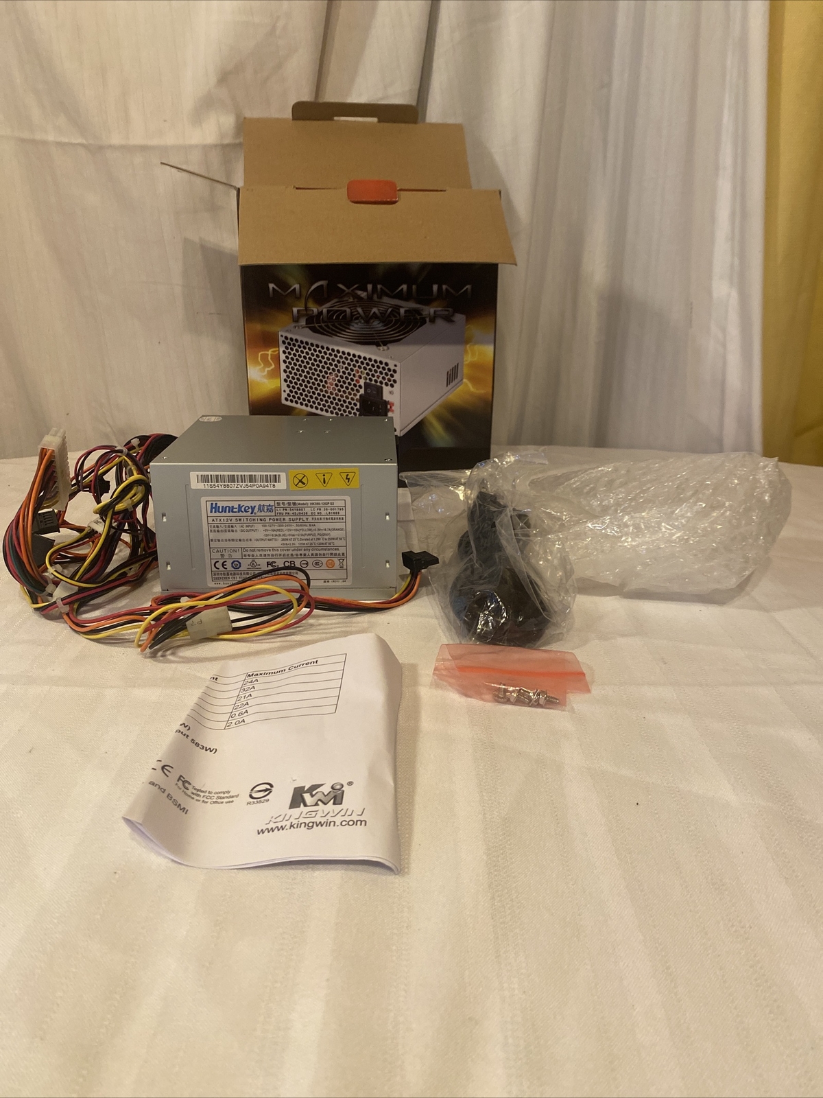 Kingwin ABT-750MM Maximum 450 Watts ATX Power Supply