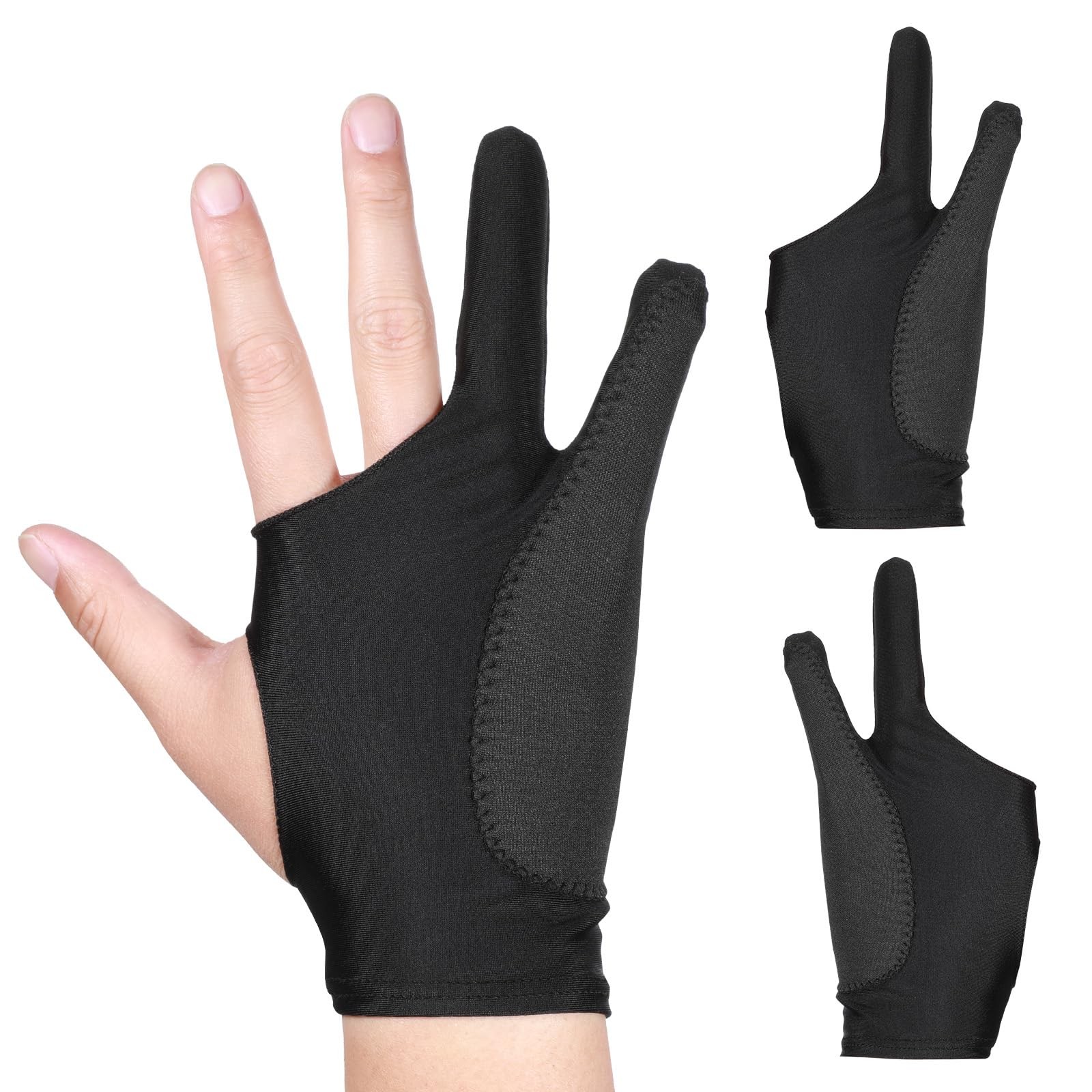 Digital Drawing Glove 2 Pack,Artist Glove for Drawing Tablet,Ipad,Sketching-Art