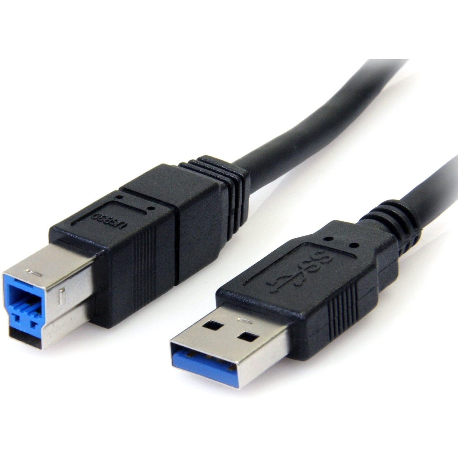 StarTech 6ft USB 5Gbps A to B Cable Male Black, 2m 6 ft / 2m, Black