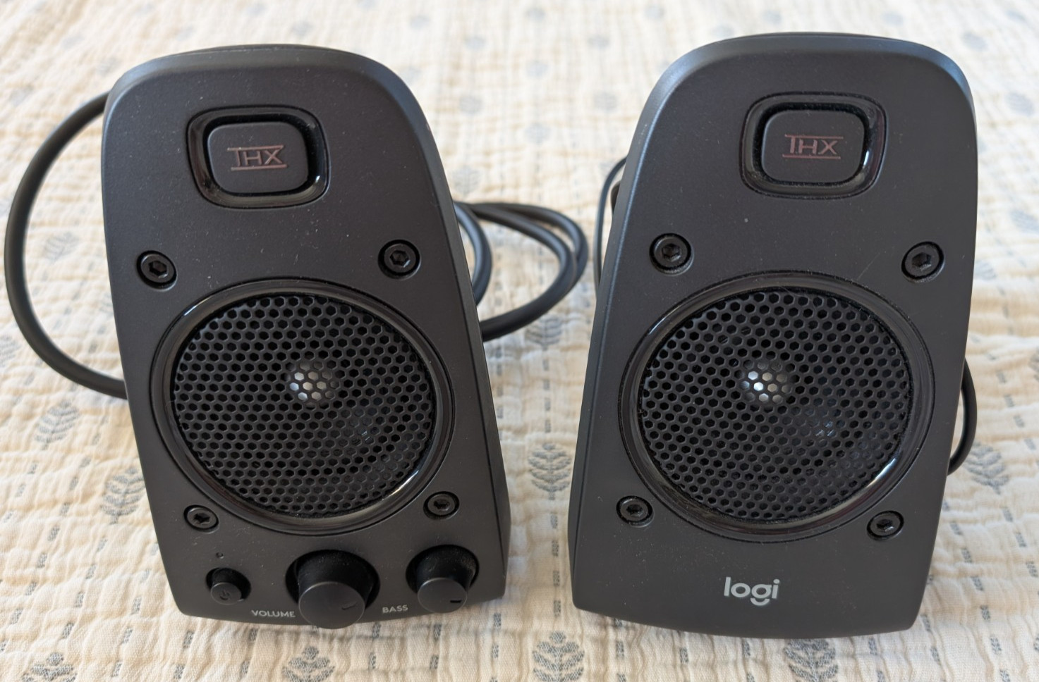 Logitech Z623 THX Certified Satellite Speakers Left & Right Only - No Subwoofer