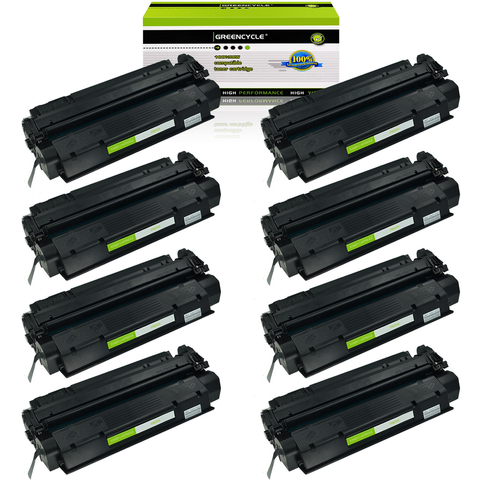 8PK S35 FX8 Toner Compatible with Canon Imageclass D300 D310 D360 D380 510 D323