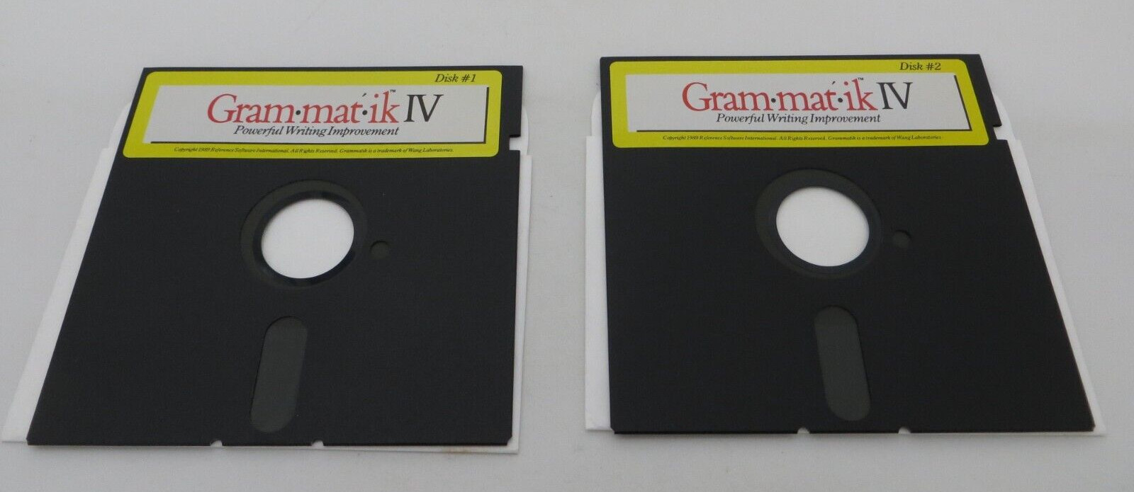 Gram-mat-ik IV 5.25" Floppy Disk Powerful Writing Improvement computer software