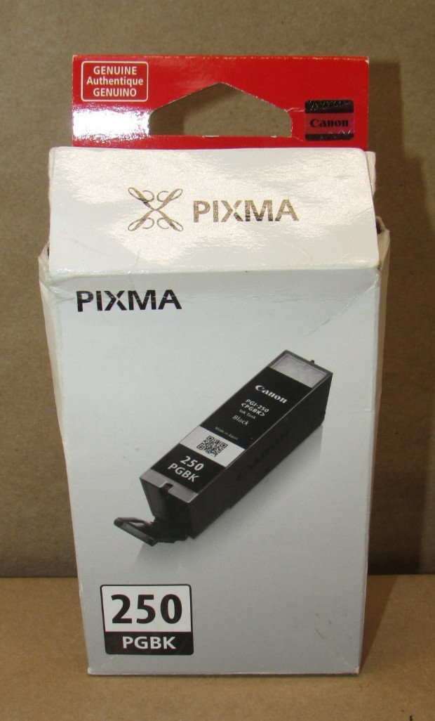 Canon PGI-250 Genuine Pigment Black Ink Tank **OPEN BOX**