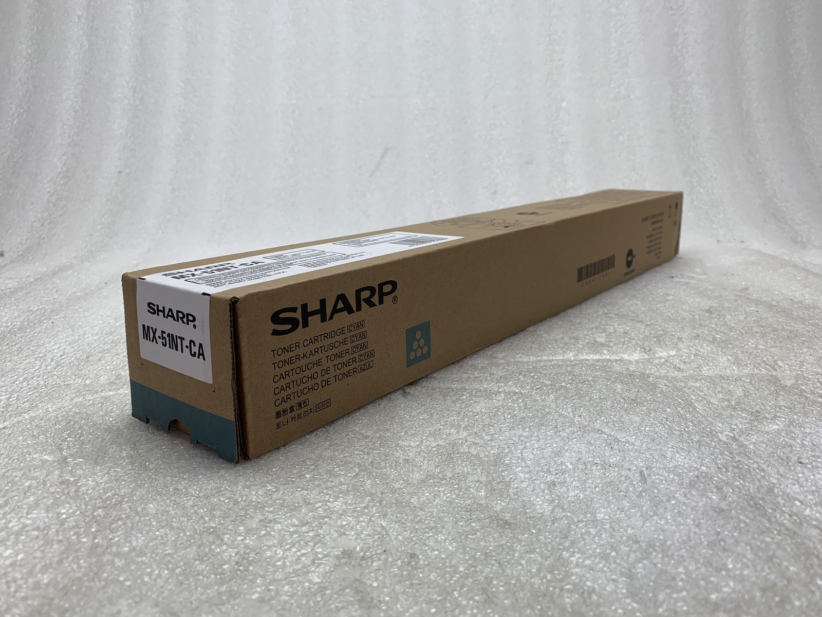 Sharp toner  OEM MX-51NT-CA Cyan Toner Cartridges NEW IN BOX