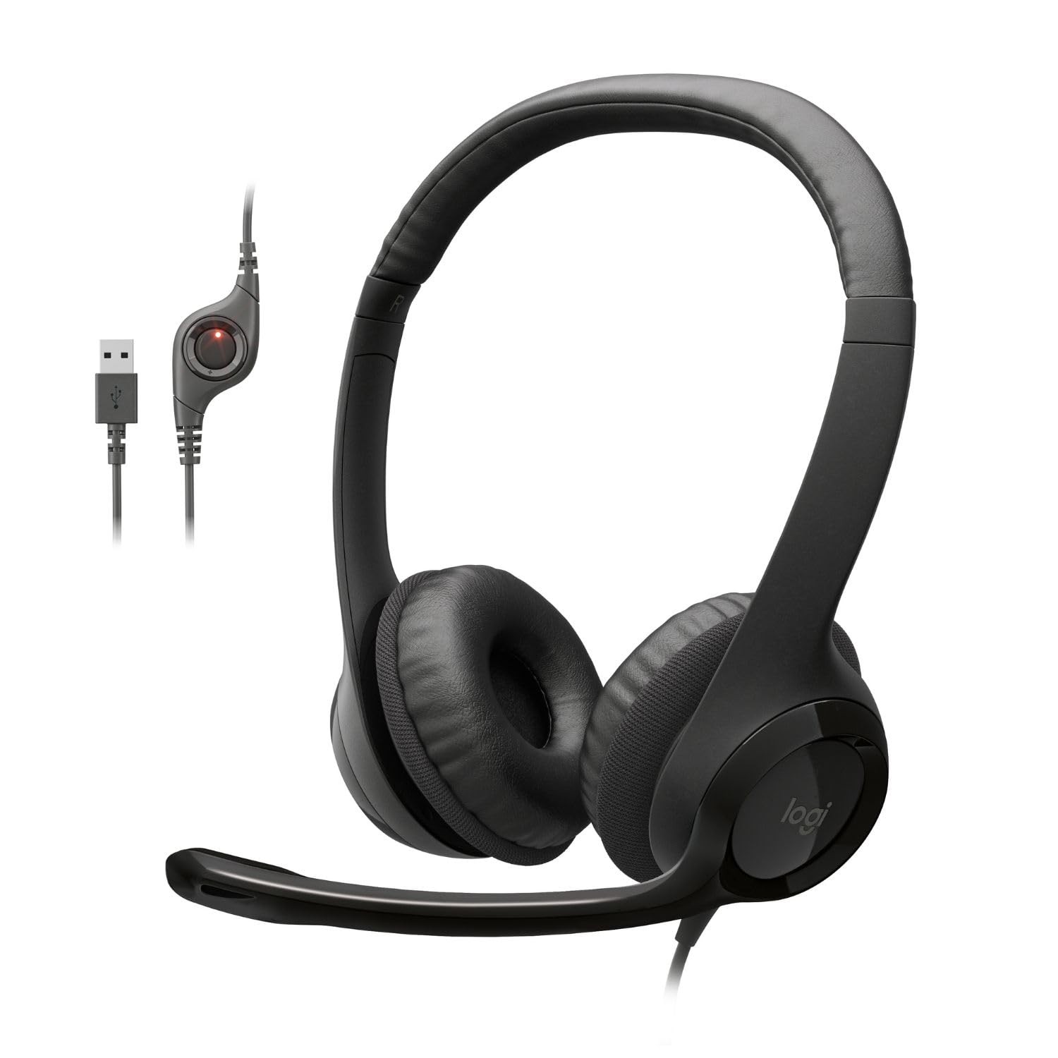 Logitech H390 Wired Headset PC/Laptop Stereo Headphones