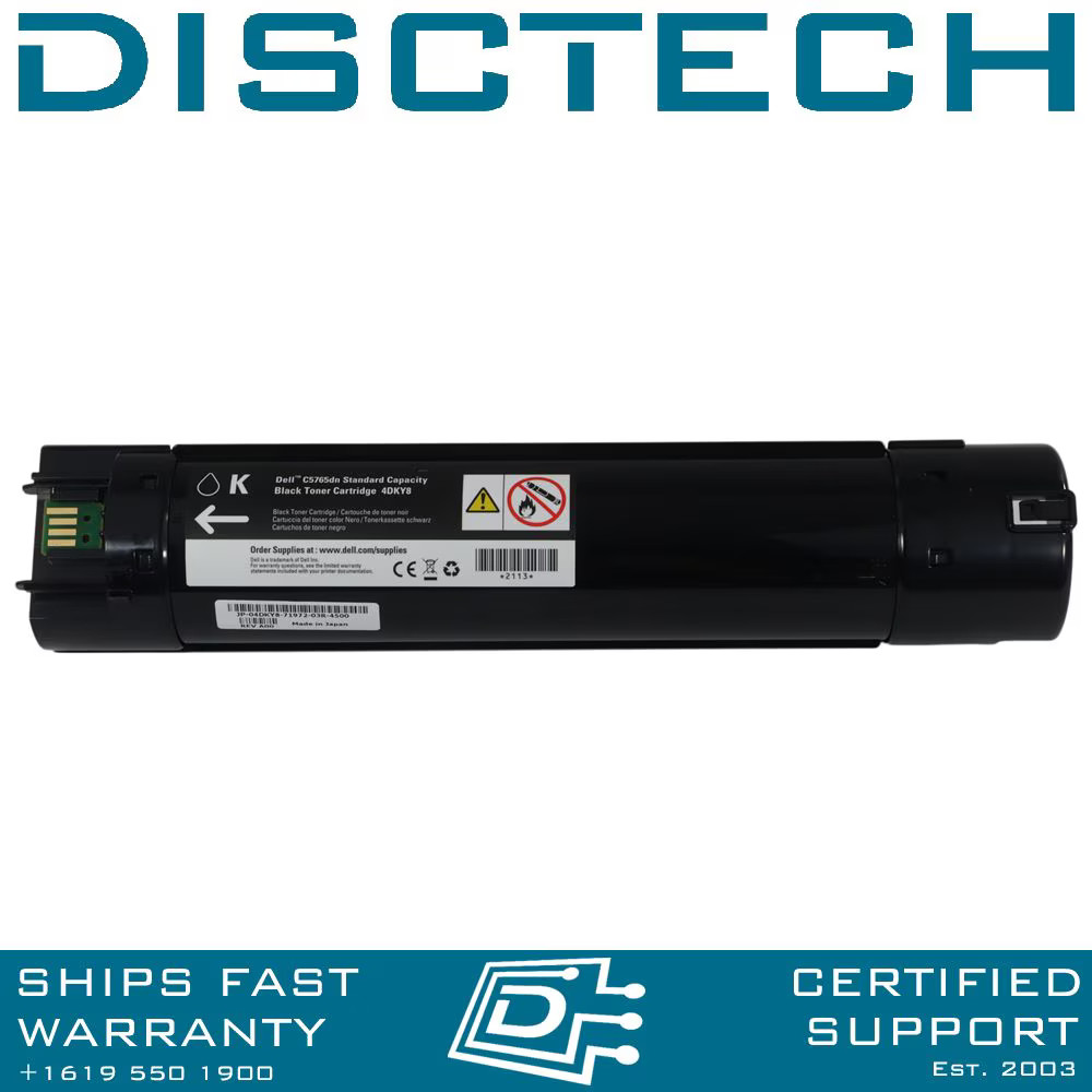 Dell 332-2114 / NW88H / 4DKY8 Black Toner Cartridge for Laser Printer C5765dn