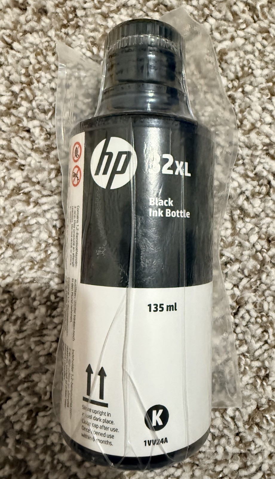 Genuine HP 32XL Black Ink Bottle 135ml Brand NEW