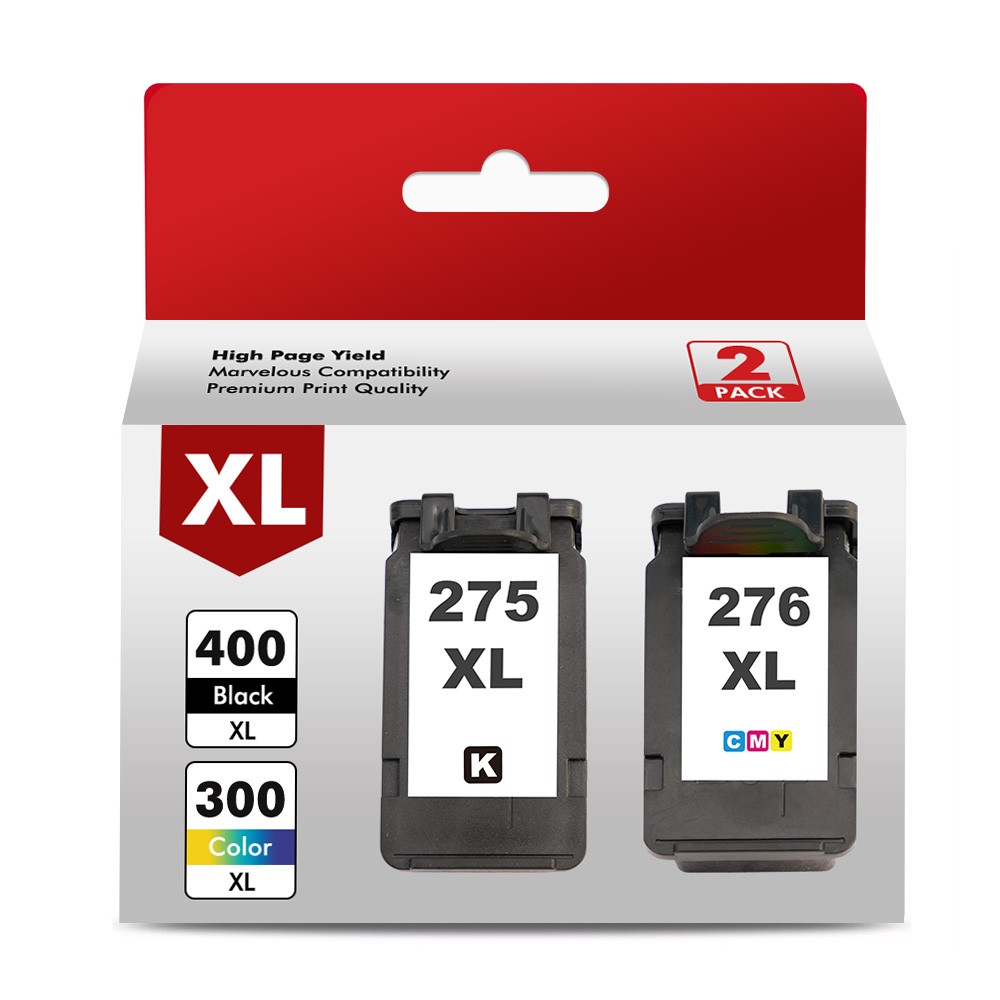 PG-275XL CL-276XL Ink Cartridges for Canon Pixma TS3722 TS3522 TR4722 TR4700