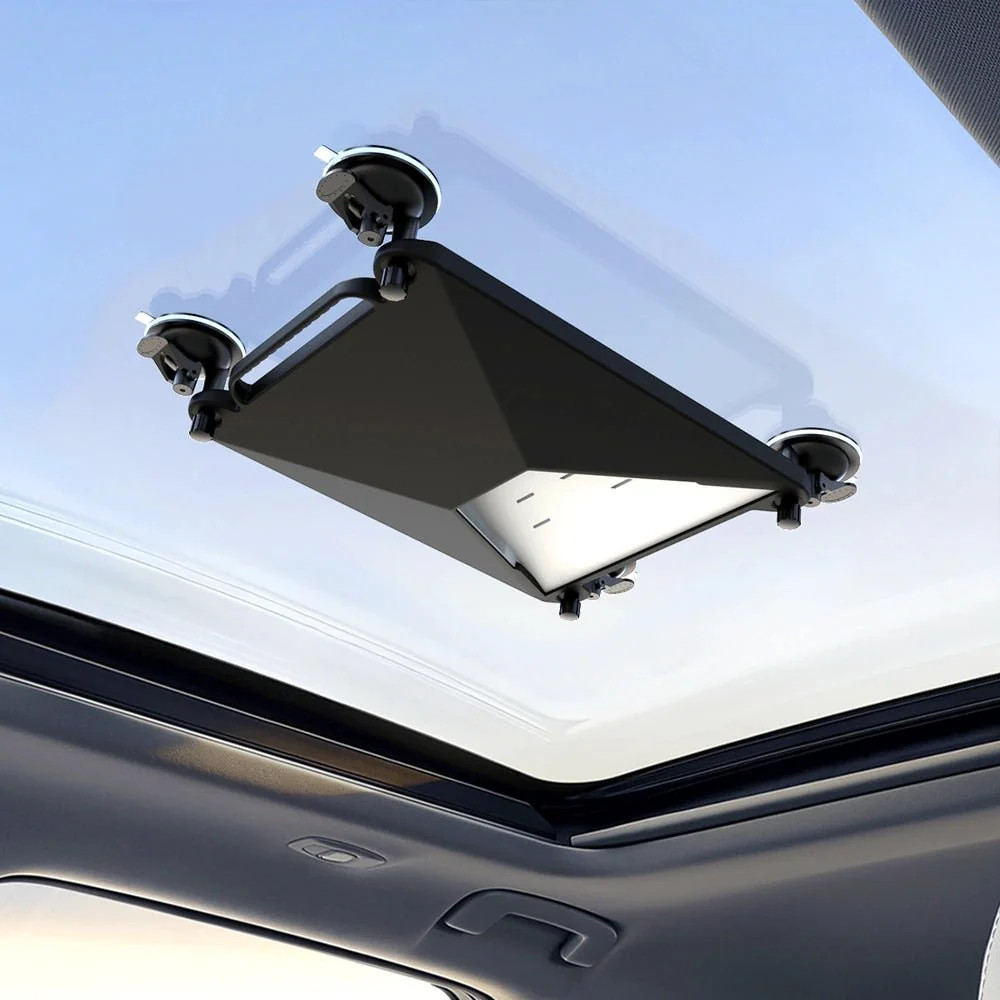 Starlink Mini Suction Cup Mount with Silicone Case Shock-Absorbing Car Mount Kit