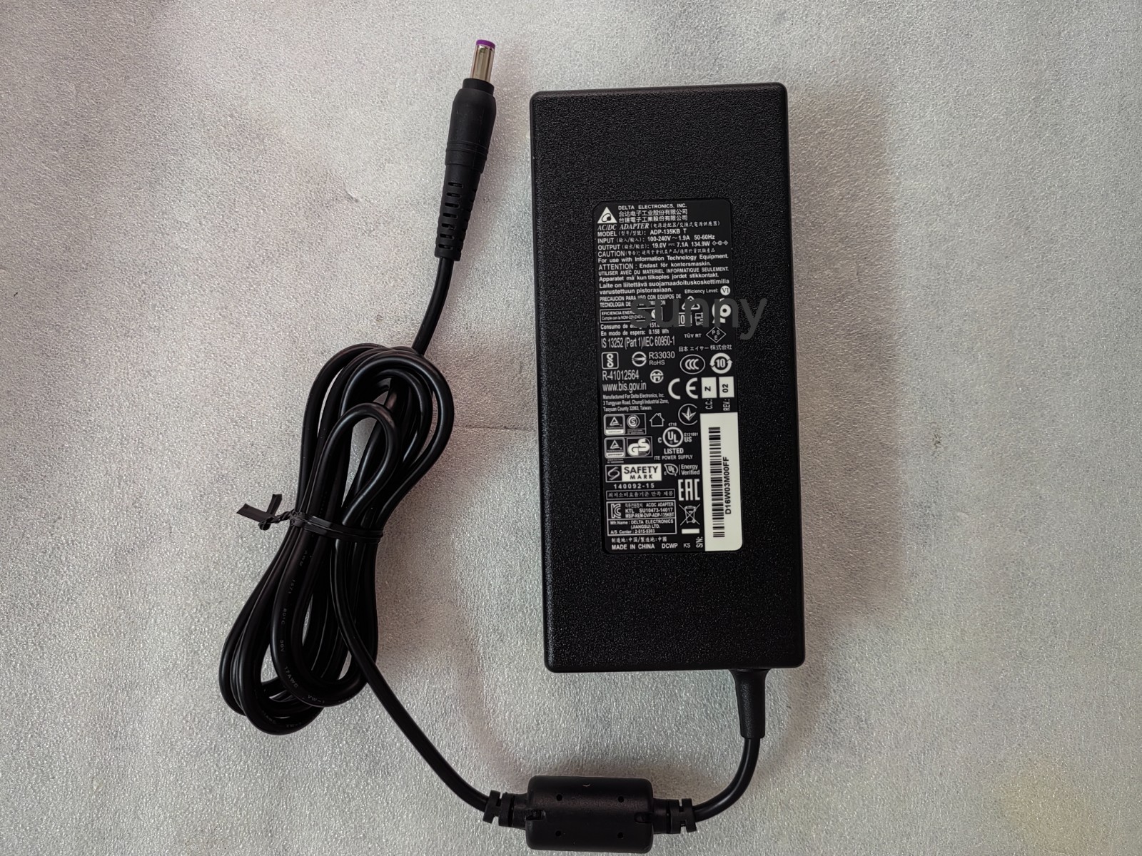 For Acer Aspire Z3-615 AIO Delta 19V 7.1A 135W ADP-135KB T Original AC Adapter