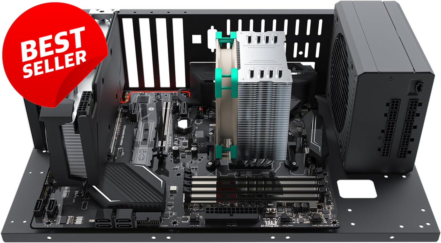 Open Air Gaming PC Case Test Bench ATX M-ATX ITX Chassis - US