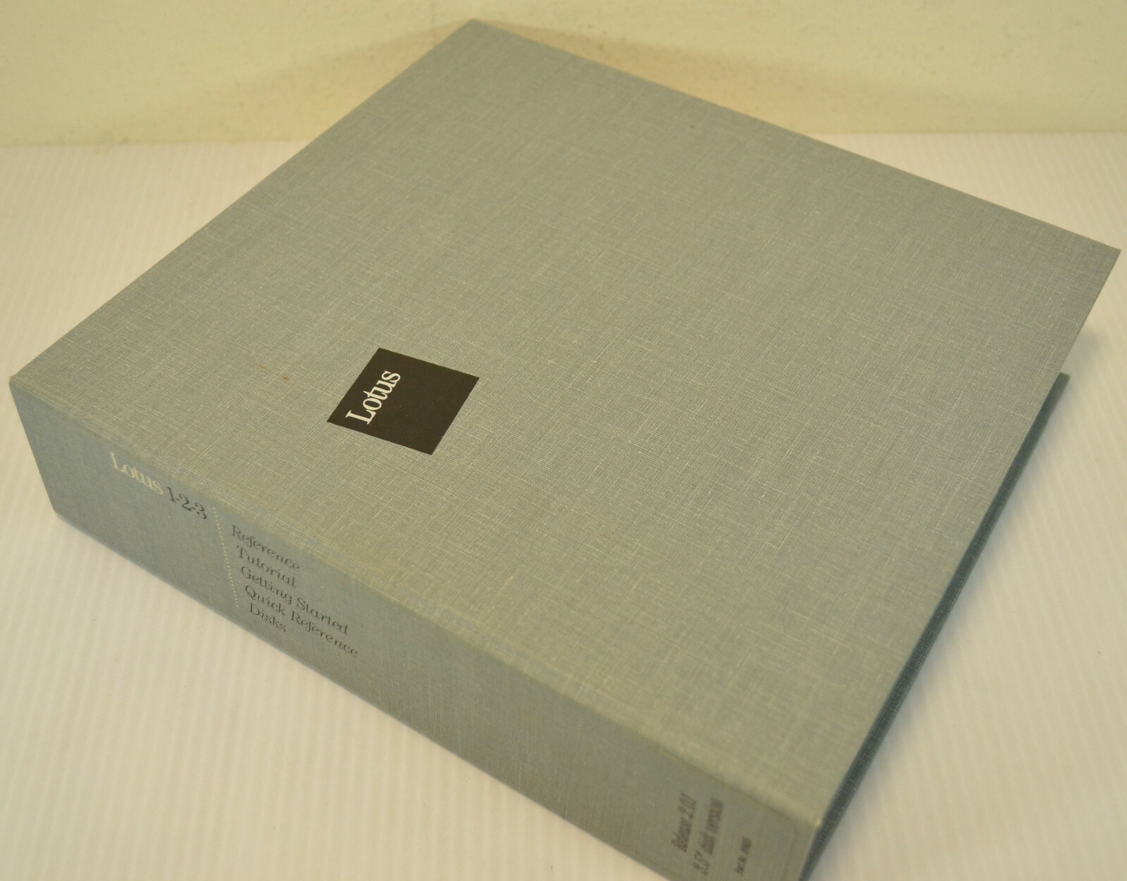 Vintage 1987 Lotus 123 Version 2.01 3.5" Disk Software for IBM 