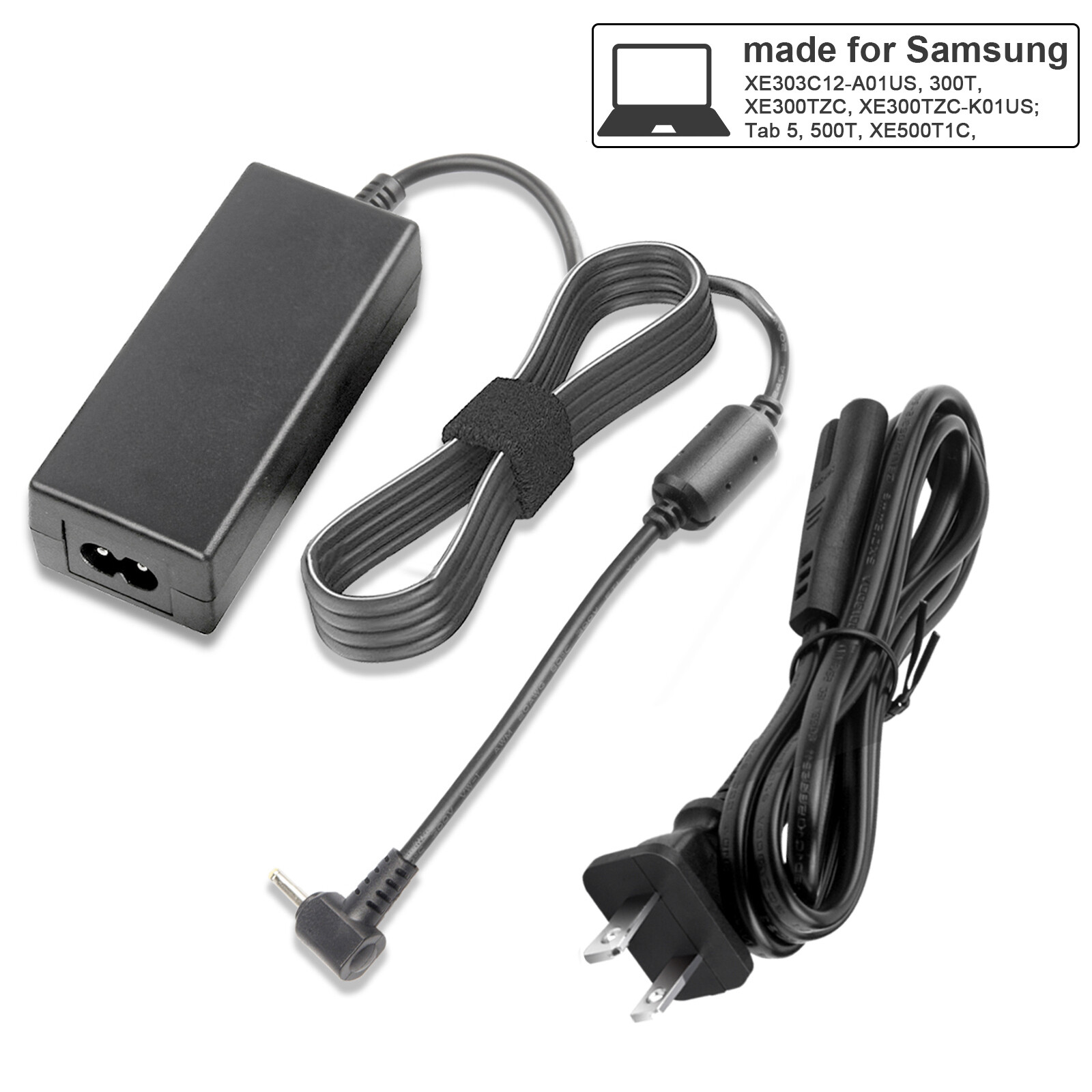 Charger for Samsung Chromebook 2 3 XE500C13 XE303 Series 5 7 Notebook AC Adapter