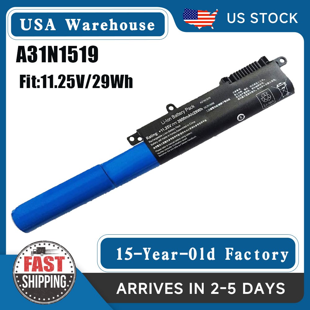 New A31N1519 Battery For ASUS X540 X540S X540L X540LA X540LJ X540SA X540SC 29Wh