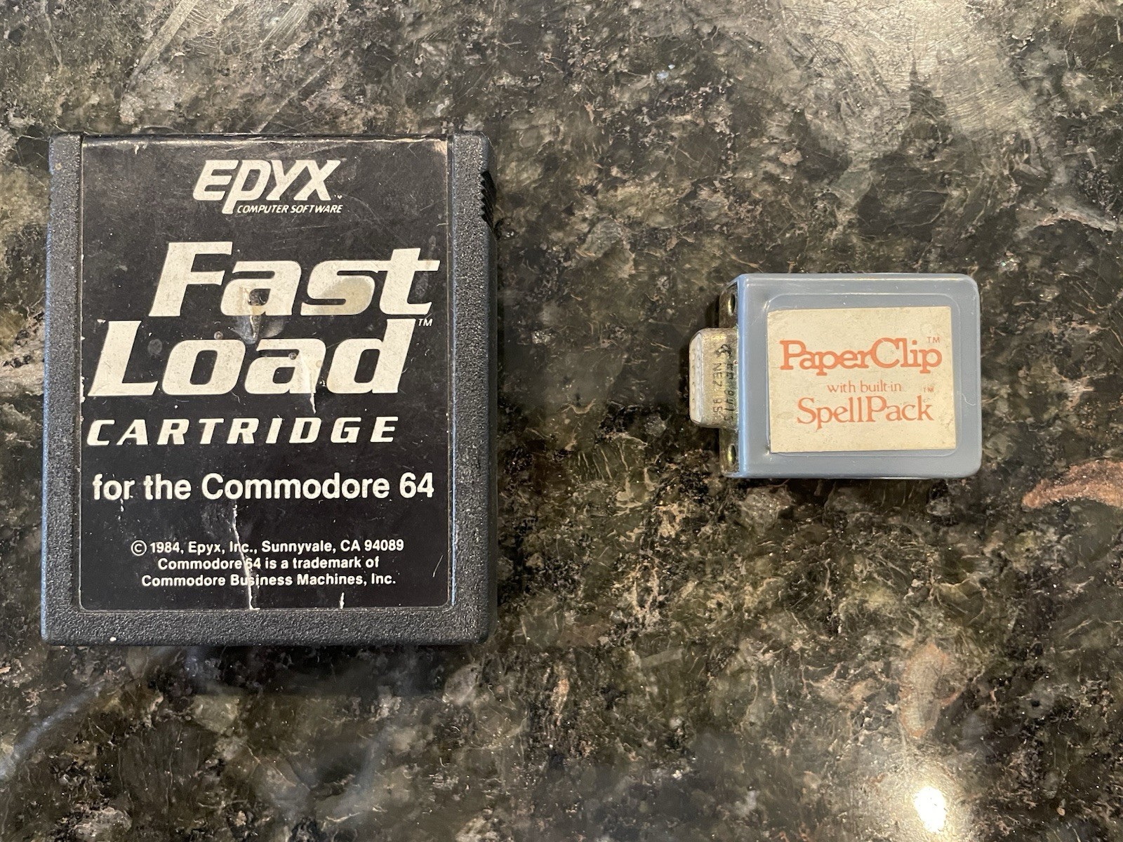Epyx Fast Load PaperClip Dongle Super Graphix Jr Commodore