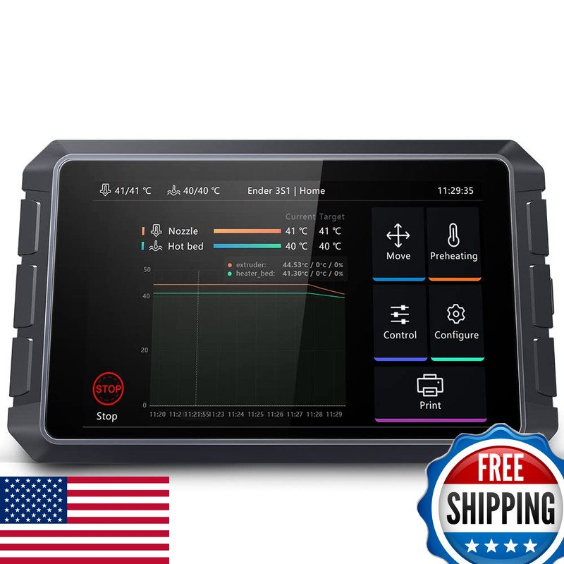Creality Sonic Pad Klipper 7 Inch Touch Screen 3D Printer Accessories Smart Pad