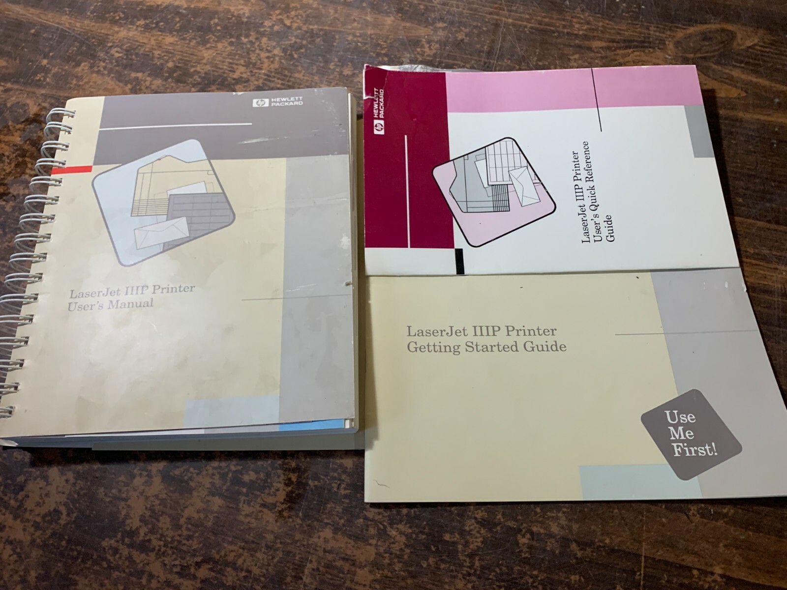 Vintage Retro HP Hewlett Packard IIIp Printer User Guide Getting Started Manual