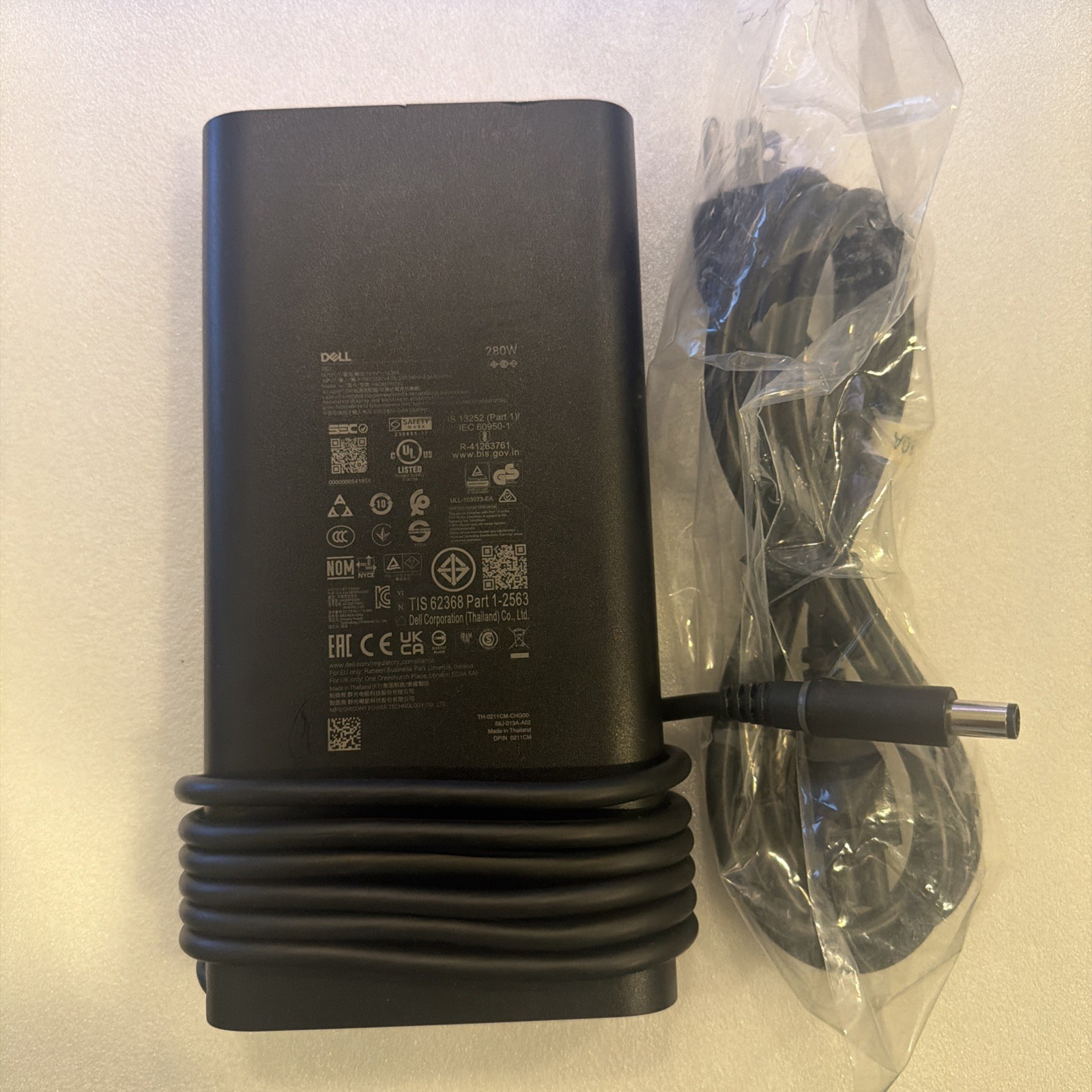 DELL Charger 280W LA280PM230 X16 7.4mm 19.5V 14.36A Original AC Adapter