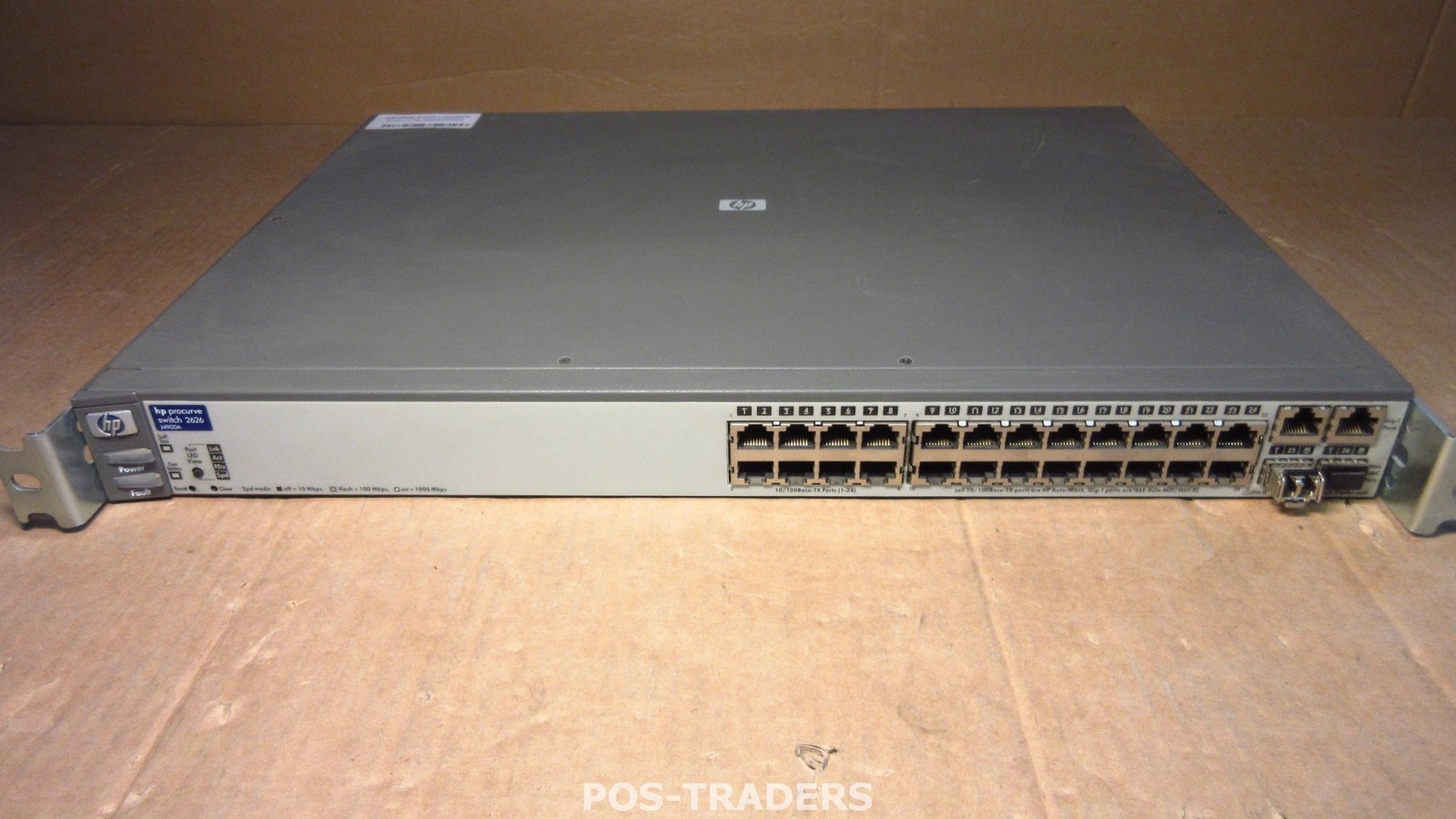 HP J4900A PROCURVE RACKMOUNT SWITCH 24-PORT 10/100 2 x Gigabit SFP INCL 1X SFP