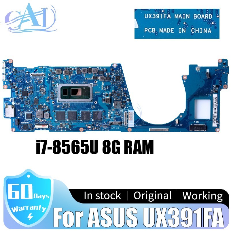 UX391FA For ASUS ZenBook S UX3000FA UX391F UX391FA​ UX391FA Laptop Motherboard