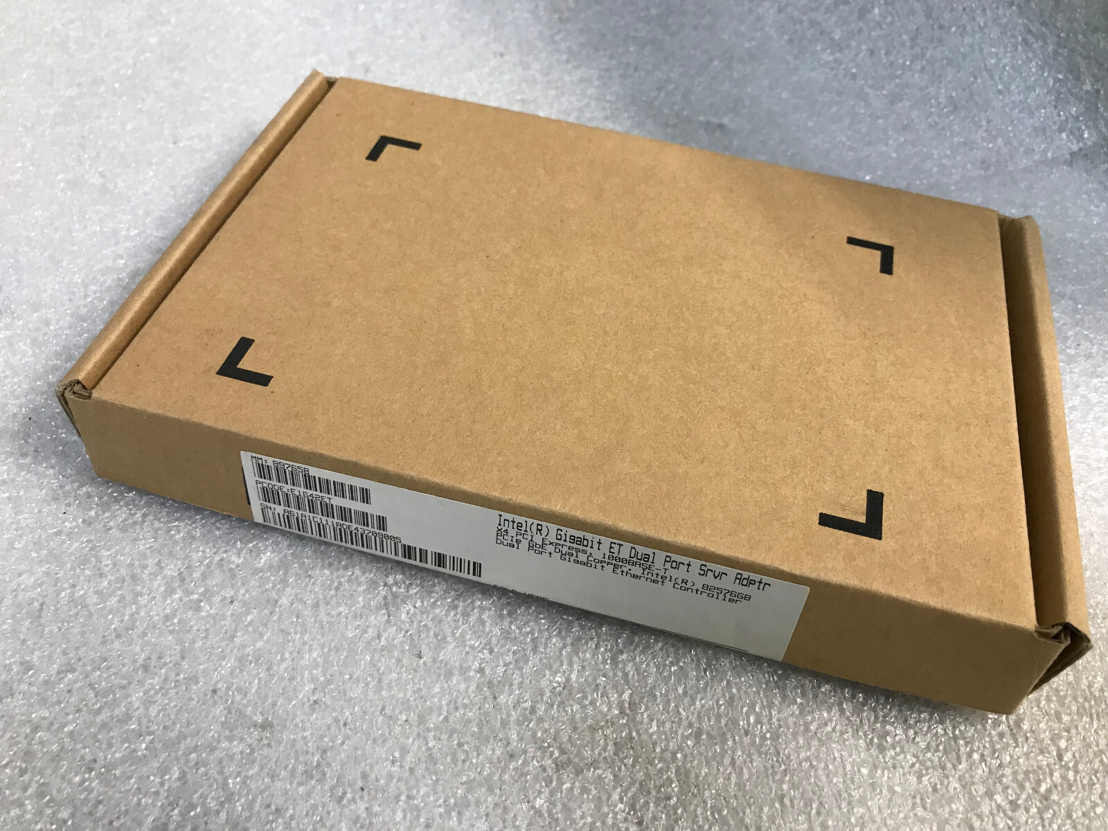 Intel E1G42ET Gigabit Dual Port 82576GB E43709-005 Adapter