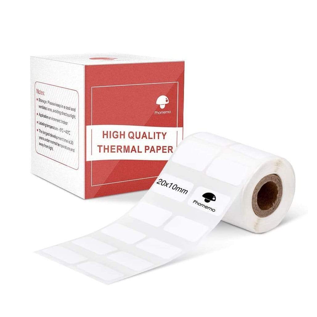 Square Sticker Label Self-Adhesive Tag Paper for Phomemo M110 M220 M221 Printer