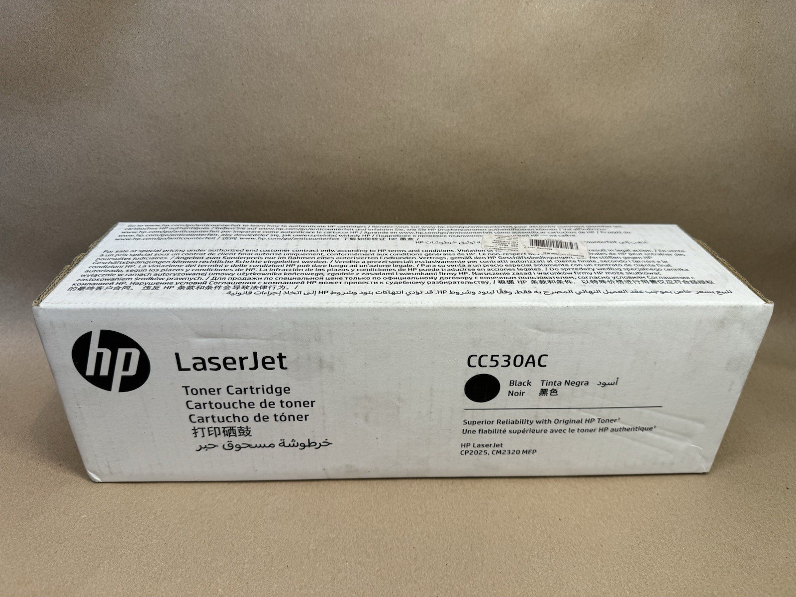 Genuine HP CC533AC Magenta Print Toner Cartridge