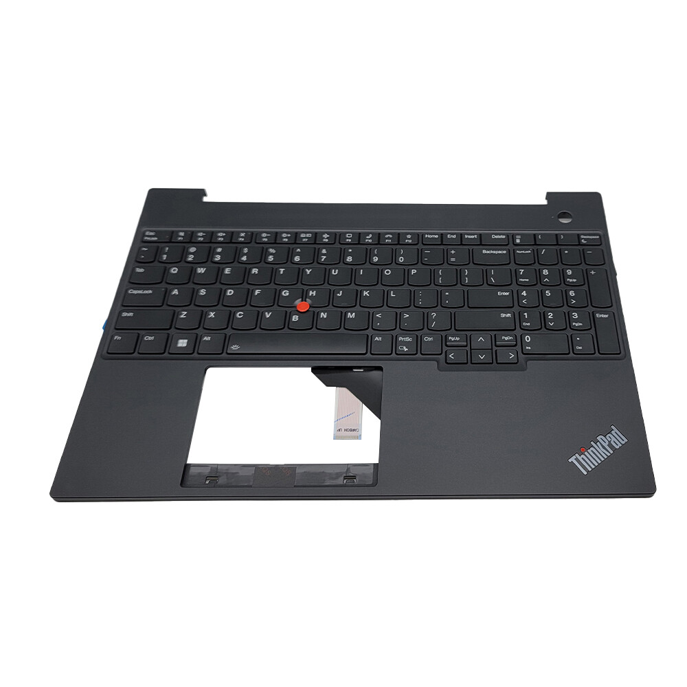 New Palmrest Backlit Keyboard For Lenovo Thinkpad E16 Gen 1 FPR Black Upper Case
