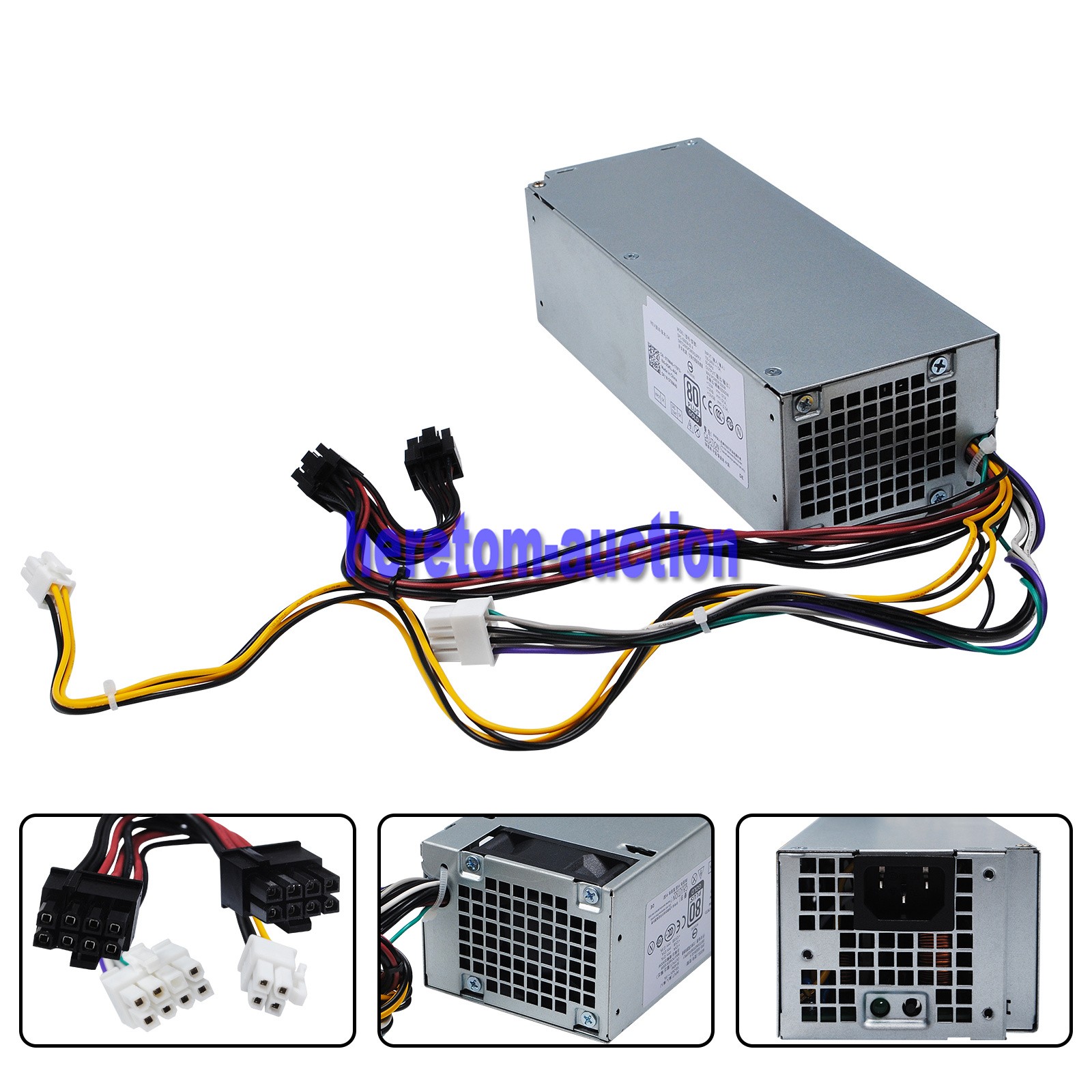 500W Power Supply For Dell Optiplex 7040 3650 3040 3046MT DPS-500EM-00A 8+4+8+8P