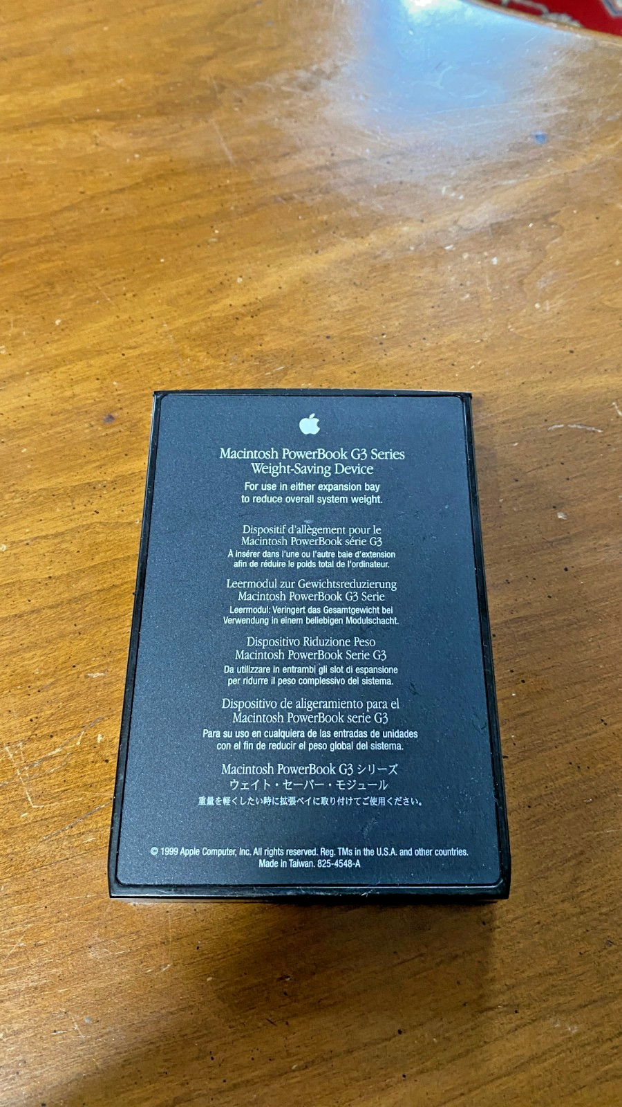 Macintosh PowerBook G3 Series Weight-Saving Device NOS -- Never Used