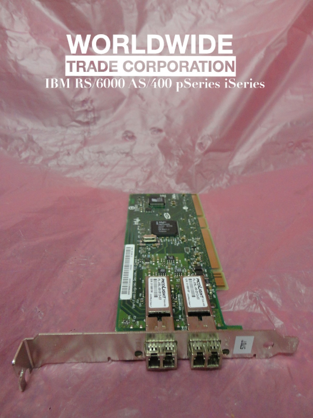 IBM 00P4290 1Gb 2-Port PCI-X Ethernet-SX Adapter 1000 Base-SX LAN pSeries