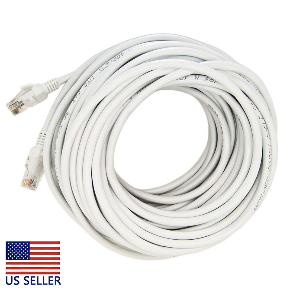 1PC 50FT CAT6 Patch Cord Cable 500mhz Ethernet Internet Network LAN RJ45 UTP